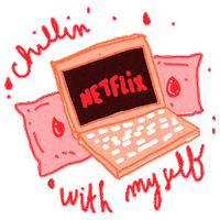 Netflix Chill Sticker