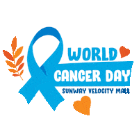 World Cancer Day Sticker by Sunway Velocity Mall