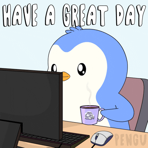Good Morning Penguin GIF by Pudgy Penguins