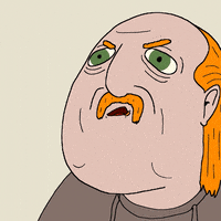 Aanenmatig grappig animatie rolf tekenfilm GIF