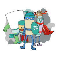 Avengers Superfood Sticker by Jimmy Joy