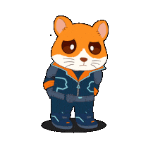 Sorry Excuse Me Sticker by Hamieverse