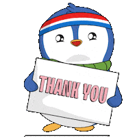 Thank You So Much Sticker by Pudgy Penguins