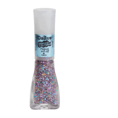Glitter Nail Sticker by @dailus