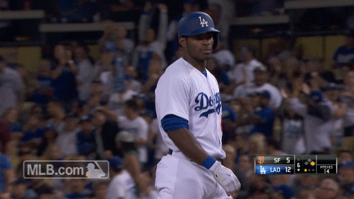 Los Angeles Dodgers Whatever GIF by MLB