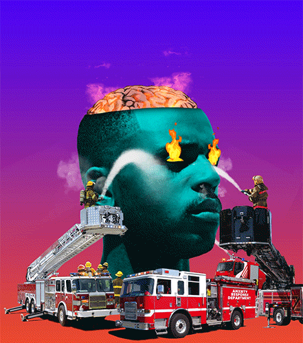 ojingode giphyupload fire calm down GIF