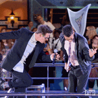 #pop #rockthisboat #nkotb #dancing GIF by Rock This Boat: New Kids On The Block