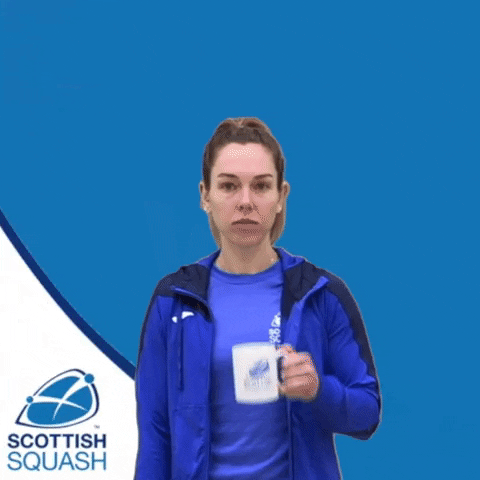 Coffee GIF by Scottish Squash