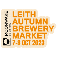 Leith Autumn Brewery Market Sticker by Moonwake Beer Co