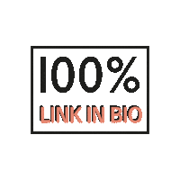 Link In Bio Sticker by 100% Leiden