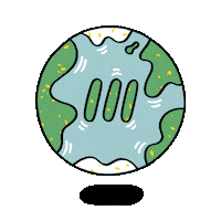 Earth Planet Sticker by what3words