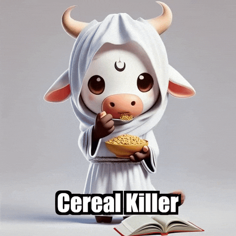 Cereal Killer Breakfast GIF by Sagemoohammad