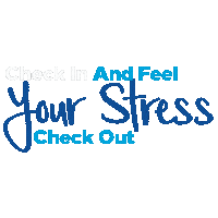 Stressed Out Checkin Sticker by Hilton Los Angeles Airport