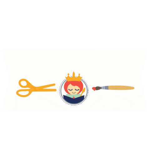 quietbookqueen art crafts crafty art time Sticker