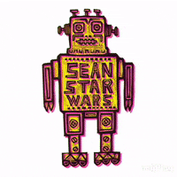 seanstarwars robot printmaking woodcut seanstarwars GIF