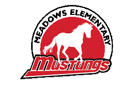 Meadows Elementary Mustangs Sticker by Meadows Place