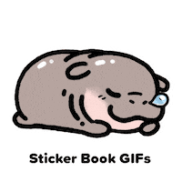 Tired Good Night Sticker by Sticker Book iOS GIFs