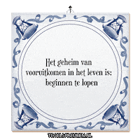 Focus Wijsheid Sticker by Tegelspreuken.nl