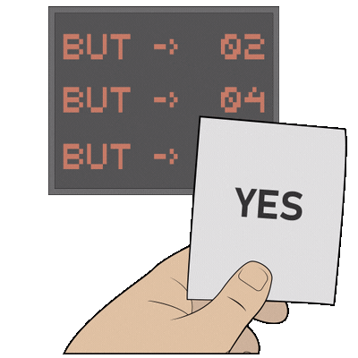Queue Waiting Sticker by Gudim
