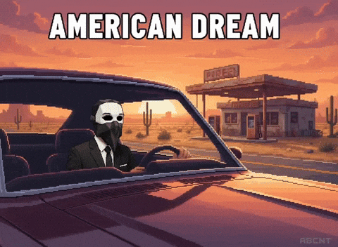 Driving American GIF by ABCNT