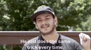 Davonissalty he just does the same trick every time GIF