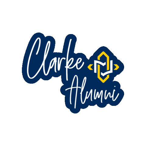 Clarke Alumni Sticker by Clarke University