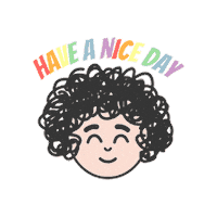 Happy Have A Nice Day Sticker by Auntie Sam SG