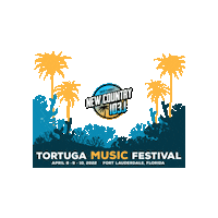 Tortuga Music Festival Sticker by Hubbard Radio South Florida