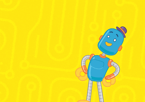 Robot Flora GIF by Mundo Bita