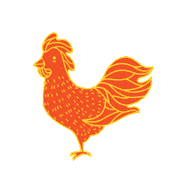 mcpressure good morning morning chicken rise and shine Sticker