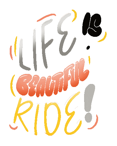 Life Cycling Sticker