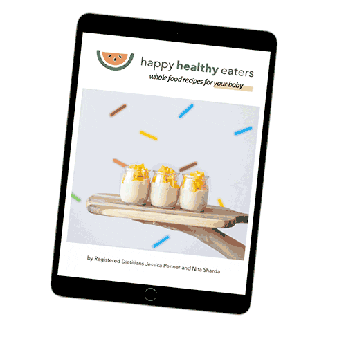 smartnutrition giphyupload ipad babyfood happyhealthyeaters Sticker