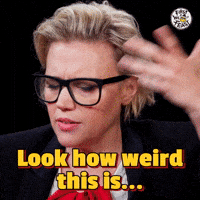 Kate Mckinnon Wtf GIF by First We Feast
