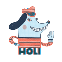 Holi Sticker