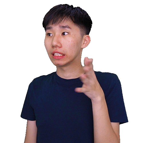 left right shock Sticker