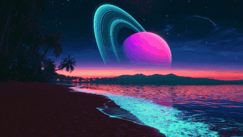 Fantasy Landscape GIF
