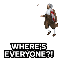 Looking Around Sticker