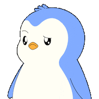 Suspicious I See You Sticker by Pudgy Penguins