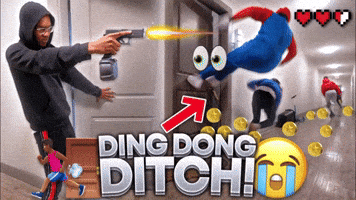 Ding Dong Ditch GIF