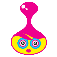 Double Take Love Sticker by Sloomoo Institute