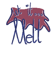 chocolate melting Sticker by MissAllThingsAwesome