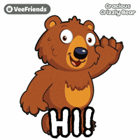 Wave Bear GIF by VeeFriends