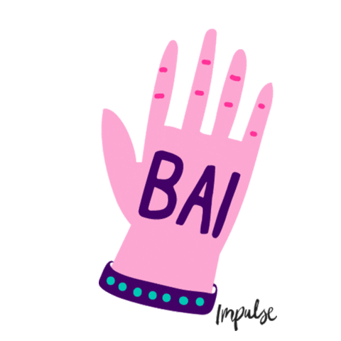 ImpulseArgentina giphyupload bye adios bai Sticker