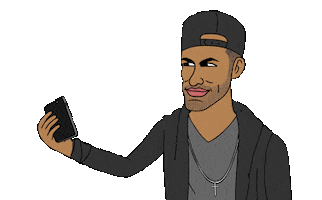 Looking Good Neymar Jr Sticker by Bleacher Report