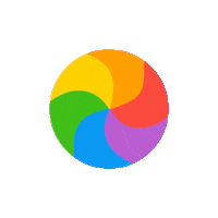 studio20 rainbow loading studio20 rainbow wheel Sticker