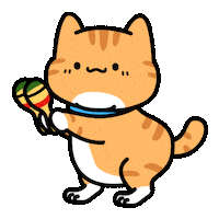 Tabby Cat Dance Sticker by Lord Tofu Animation