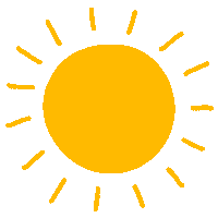 Summer Shining Sticker by Muchable