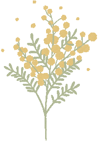 Illustration Flower Sticker