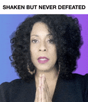 Pray Rise Above GIF by Holly Logan