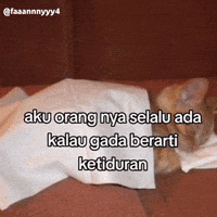 Sticker Ketiduran GIF